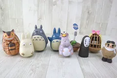ジブリ ゆらゆら おきあがりこぼし となりのトトロ 千と千尋の神隠し 魔女の宅急便 紅の豚 フィギュア 指人形