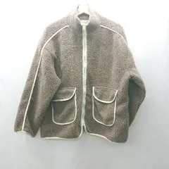 ◇ ⊇ tiptop ティップトップ リバーシブル ボア素材 長袖 ブルゾン サイズF ブラウン系 レディース E  【1410290067857】のサムネイル