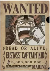 【中古】クリアファイル ユースタス・キッド A4手配書トリックファイル Vol.3 「ワンピース」