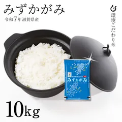 新米 米 お米 白米 みずかがみ 10kg 5kg×2 令和7年 滋賀県