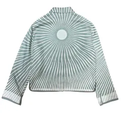 希少✨エルメス マルジェラ期 カシミヤシルク 長袖ニット クレージュ M エルメス HERMES マルジェラ期 ツイルレーヌ シルク切替