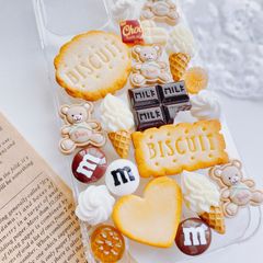 お菓子のiPhoneケース　chocolate フェイクスイーツ