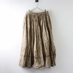 【新品・タグ付き】メゾンドソイル リネンスカート maison de soil（メゾンドソイル）の「SOIL LINEN GINGHAM CHECK