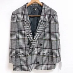 レリアン Leilian ジャケット 長袖 チェック 11サイズ 951076