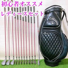 2.初心者オススメ ゴルフクラブ レディースセット キャディー