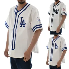 ファナティクス Fanatics コットンベースボールシャツ ニューヨークヤンキース ロサンゼルスドジャース ML2124SS0005 ML2124SS0006 NY LA メンズ レディース MLB