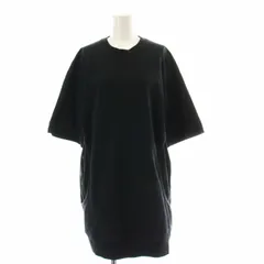 アクネ ストゥディオズ Acne Studios ワンピース ひざ丈 半袖 無地 XXS 黒 ブラック /TR28のサムネイル