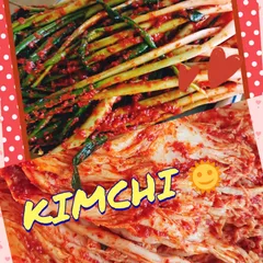 【本場の味&自家製】白菜キムチ500g + パ(ネギ)キムチ150gのサムネイル