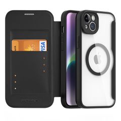 iPhone14 ケース Magsafe対応 手帳型 アイフォ 14Plus手帳型 カード収納　手帳ケース 財布型 スマホカバー 背面クリア 耐衝撃