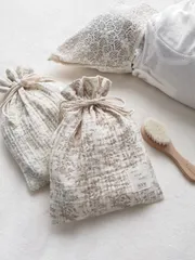 ツイン巾着セット floret purse set twin【即納・送料無料】オムツ 哺乳瓶 離乳食 おむつ ポーチ