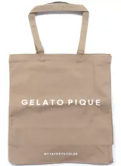 【中古】バッグ ベージュ gelato pique(ジェラートピケ) ホビートートバッグ