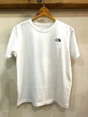 ★ THE NORTH FACE/ノースフェイス S/S SQUARE LOGO Tee ショートスリーブスクエアロゴ Tシャツ ホワイト メンズ トップス Mサイズ★