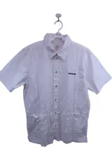 【美品】adidas(アディダス) 半袖シャツ 白 メンズ L ゴルフ用品 2503-0544 中古