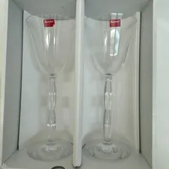 K【箱付き】バカラ クリスタルグラス ペア 2客 オンドワイングラス