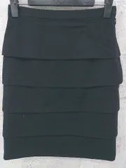 ◇ M-PREMIER エムプルミエ 膝丈 タイト スカート 34 ブラック * 1002800183142 【中古】 【1002800183142】のサムネイル
