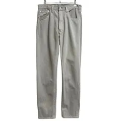 90's USA製 LEVI’S リーバイス 501 ボタンフライ デニムパンツ コットンパンツ グレー W32×34 No.H681
