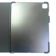 新品 未使用 iPadPro2021 12.9inch (第6世代/第5世代) 薄型 ブラック 黒 カード収納ポケット有 PUレザー ペンシルホルダー付き