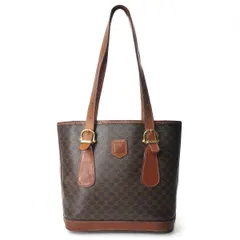 OLD CELINE　バケツ型トートショルダーバッグ（茶）OS-398C