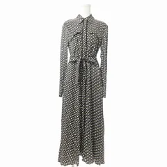 ボス ヒューゴ ボス ワンピース 半袖 ロング 綿 レディース 36A
