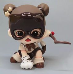中古】皿 キヨ猫 プレート2枚セット ピンク 「キヨ15周年くじ