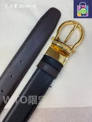 【今日特価】Montblanc Leather Belt ビジネス & カジュアル