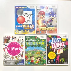 中古【ジャンク品】Wiiソフト 5本セット まとめ売り [C-015]