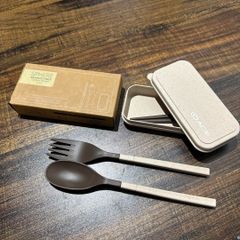 カトラリー3点セット　箸、フォーク、スプーン　専用ケース付き