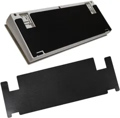 Covers Happy Hacking Keyboard 専用 振動吸収マット HHKB Professionalシリーズ専用 Type-S含む( ブラック,  横28.7cm(最長部分)x 縦9.8cm)のサムネイル