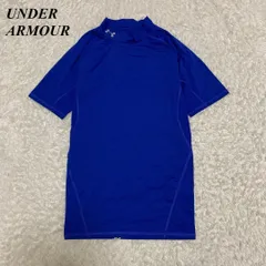 アンダーアーマー 半袖カットソー L スポーツウェア ロゴプリント ブルー □