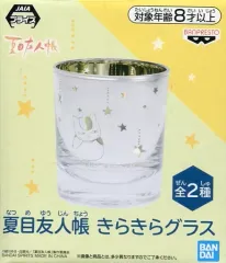 【中古】マグカップ・湯のみ ニャンコ先生(ゴールド) きらきらグラス 「夏目友人帳」