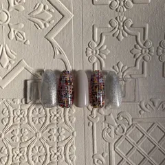 冬ネイル❄︎ツイードネイル(14日で発送！セミオーダー)