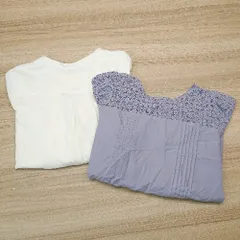 ◇ 《 ROPE' PICNIC まとめ売り点セット サイズ38 ラウンドネック レース 無地 ブラウス ジャンスカ レディース 》 E  【1310300044390】