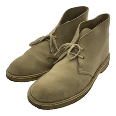 Clarks クラークス UK9(27cm) デザートブーツ チャッカブーツ ショートブーツ ベージュ シューズ メンズ 60916348