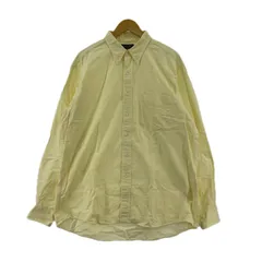 CHAPS RALPH LAUREN チャップスラルフローレン長袖シャツ size2L/ライトイエロー