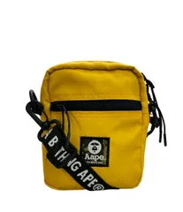 A BATHING APE スリング ショルダー バッグ大 A BATHING APE スリング ショルダー バッグ大 APE HEAD SHOULDER