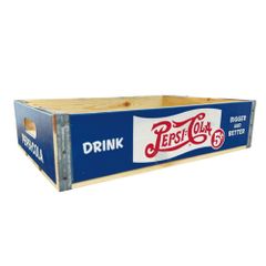 PEPSI ペプシコーラ ウッドボックス ［PEPSI-3］ WOOD CRATE ドリンクケース 木箱 ヴィンテージ 復刻 インテリア ガレージ アメリカン雑貨 アメ雑