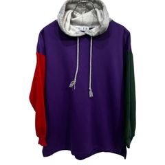 90's PACER Crazy Pattern Sweat Parka 90s 90年代 パーカー クレイジーパターン マルチパターン フーディー vintage 古着 used
