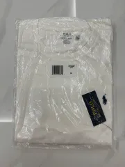 XL POLO RALPH LAUREN(ポロラルフローレン) クラシックフィット ジャージ ロング スリーブ Tシャツ ー 白