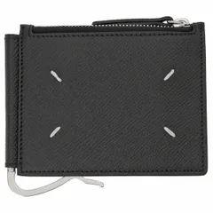 【正規品】新品未使用　メゾンマルジェラ MAISON MARGIELA SA1UI0018 P4745 T8013 マネークリップ＆小銭入れ付 二つ折り財布 メンズ ウォレット BIFOLD WALLET WITH C