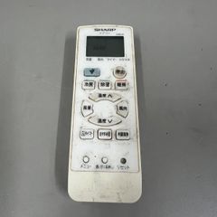 シャープ　エアコン　リモコン　A909JB