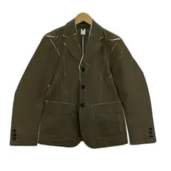 COMME des GARCONS SHIRT 25SS ｶｯﾃｨﾝｸﾞ ｼﾞｬｹｯﾄ XS ﾌﾞﾗｳﾝのサムネイル
