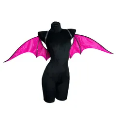 新品 [KORURACLUB] 悪魔の蝙蝠の翼 コスプレ ハロウィン 妖精の羽 服飾アクセサリー 7点セット コスプレ衣装用魔界の翼