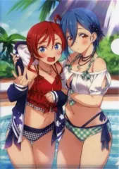 【中古】クリアファイル 米女メイ＆若菜四季(ラブライブ!スーパースター!!) オリジナルA4クリアファイル 「ラブライブ!総合マガジン LoveLive!Days 2023年8月号」 ゲーマーズ購入特典