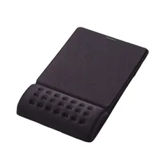 【特価セール】エレコム(ELECOM) マウスパッド リストレスト一体型 疲労低減 COMFY ソフト(ブラック) MP-095BK