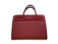 CHARLES&KEITH (チャールズアンドキース) メタルエッジ クラシック ハンドバック バーガンディー レディース/025