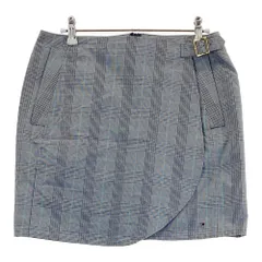 サイズ：M TOMMY HILFIGER GOLF トミー ヒルフィガーゴルフ  インナー付スカート グレンチェック柄 グレー系 [240101510983] ゴルフウェア レディース ストスト