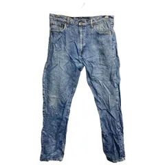 Levi's 505 デニムパンツ W38 リーバイス レギュラーフィット ビッグサイズ ブルー コットン USA製 古着卸 アメリカ仕入 2501-307