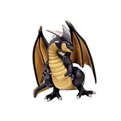 【中古】 ドラゴンクエスト ふくびき所スペシャル２ C賞-1 モンスターフィギュア ブラックドラゴン
