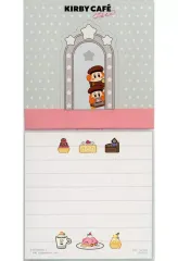 【中古】ノート・メモ帳 ワドルディ＆くるまほおばりケーキ/ポップアップメモ まるでお店のような ステーショナリーアソート PETIT 「一番くじ 星のカービィ Kirby Cafe PETIT」 G賞