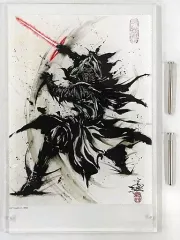 こうじょう雅之　武人画　スターウォーズ スター・ウォーズ 武人画「ボバ・フェット」｜浮世絵工房